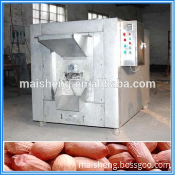 gas heating nuts roasting machine for pine nuts,almonds,peanuts